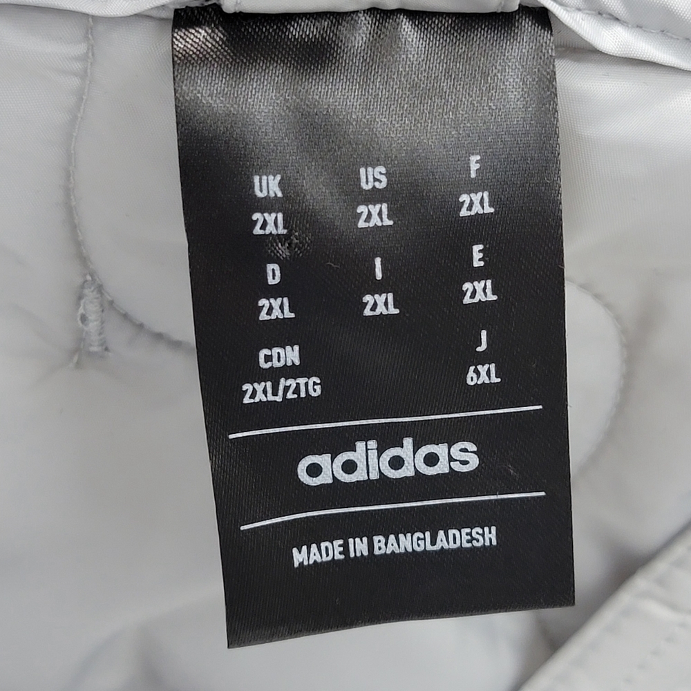 adidas Men's Nuganic Light Insulation Jacket Vest Gray IS1262 Size 2XL New - Picture 3 of 11